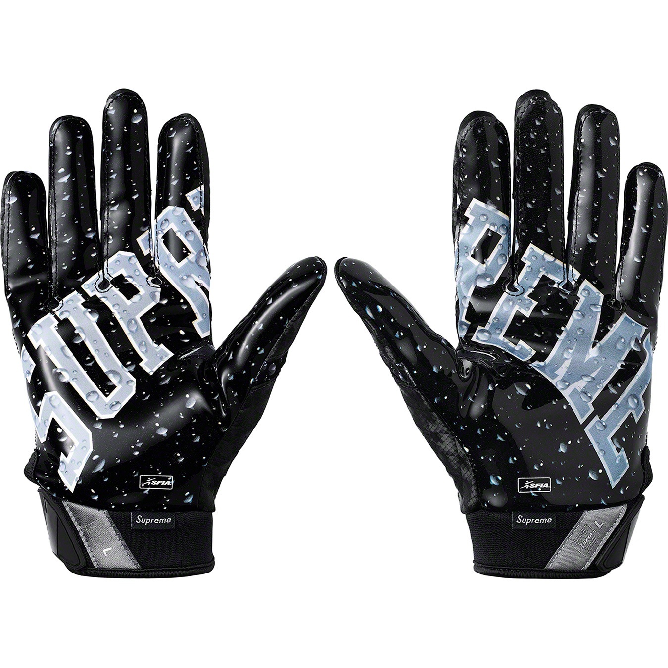Supreme®/Nike® Vapor Jet 4.0 Football Gloves view 4